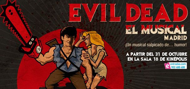 Sorteamos 2 entradas dobles para Evil Dead, El Musical